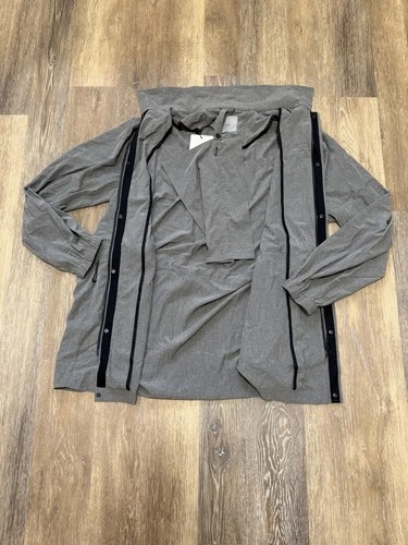 Men’s Packable Parka Jacket, Size Medium, Lot Of 3, New, Outerwear, Hooded, Zip image 5