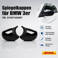 Gl�nz Seitenspiegel Au�enspiegel Spiegelgeh�use F�r BMW E90 E91 E92 E93 FL