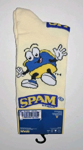 NEU Unisex SPAM mit Spammy Einheitsgröße Crew-Socken Herren Schuhgröße 6-12 - Bild 2 von 2