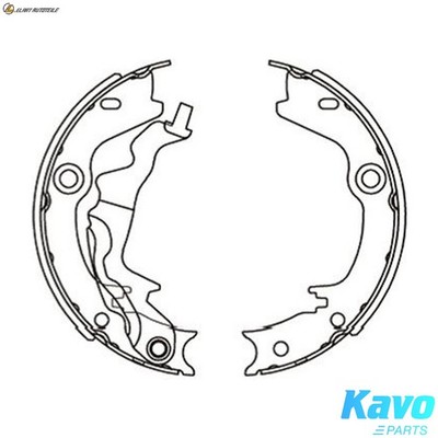 BREMSBACKENSATZ KBS-3416 FÜR HYUNDAI KIA 583501GA00 583051MA00 