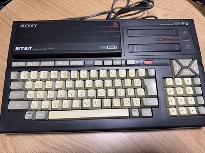 d*7様 SONY HIT BIT F5 MSX2 日本語キーボード Sony MSX2 HB-F5 Home Intelligent Terminal HIT BIT Black Retro