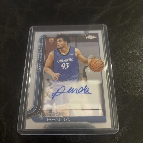 2025 Topps Chrome Noah Penda Chrome Rookie Autographs (RAW)