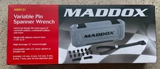 NEW MADDOX Variable Pin Spanned Wrench - Universal Design - MBR151 - 70793