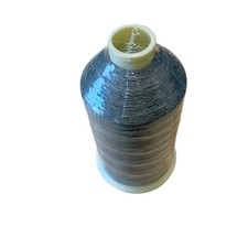 Nylon Bonded Sewing Thread Grey Spool 16PT Tex135
