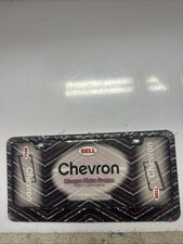 New Bell Automotive Universal Blackpink Chevron License Plate Frame 46538-8