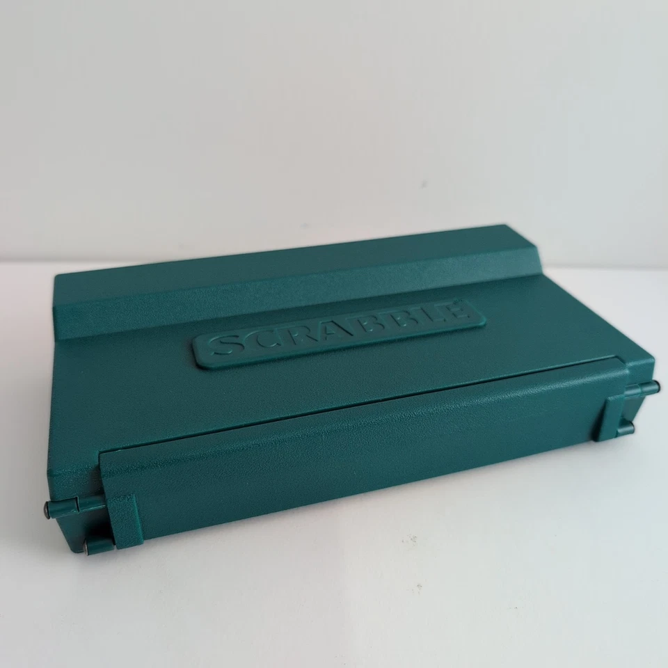 SCRABBLE Deluxe Travel Edition - VINTAGE 1997 - HARD CASE - Complete Rare - Image 2 of 4