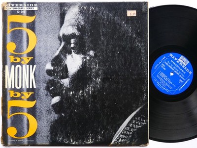 THELONIOUS MONK Quintet 5 By Monk By 5 LP RIVERSIDE RLP 12-305 US 1959 DG MONO