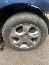 DACIA SANDERO LOGAN SET OF 4 15" ALLOY WHEELS GREY