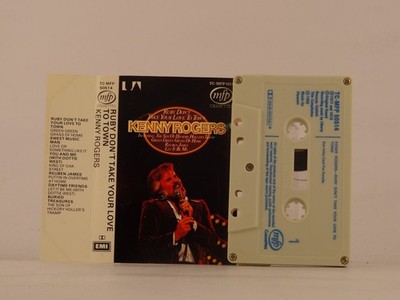 KENNY ROGERS RUBY DON'T TAKE YOUR LOVE TO TOWN (42) 12 Track Audio Cassette EMI