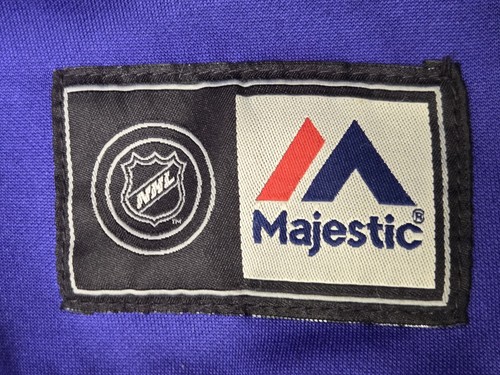 Chaqueta New York Rangers Majestic AUTÉNTICA PROFESIONAL Cremallera Completa NHL Azul Marino Talla Adulto XLT - Imagen 9 de 19