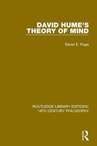 David Hume's Theory of Mind (Routledge Library , Flage Paperback..