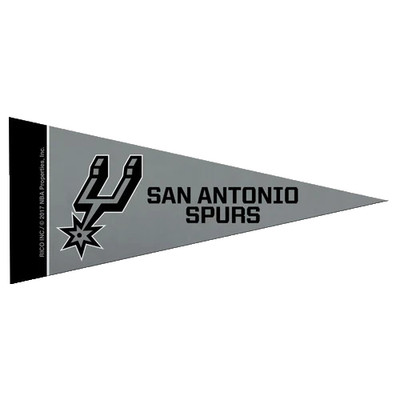 San Antonio Spurs Mini Pennant 4 x9'' NBA Wall Decor Flag Basketball Banner New