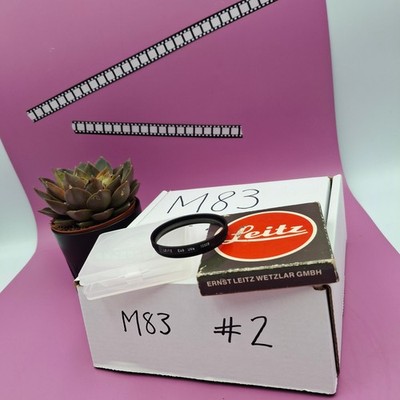 Leica E49 UVa 13328 Filter, Originalkarton & Kunststoffhalter. *Exc. Cond.* (refB.O)