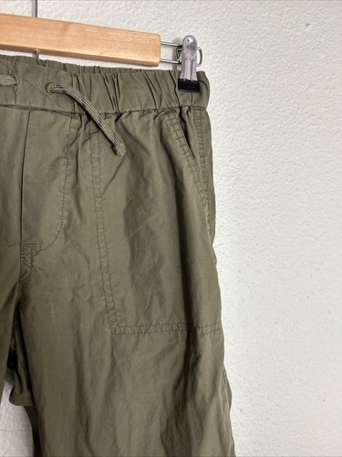 Polo Ralph Lauren Kids Medium 10/12 Army Green Cotton Pants Drawstring 26x26 - Picture 5 of 15