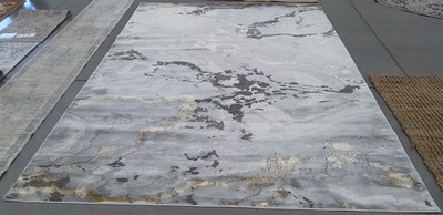 GREY / GOLD 9'-0'' x 12'-0'' Broken Thread  Rug Reduced Price 1172778522 CFT860F-9