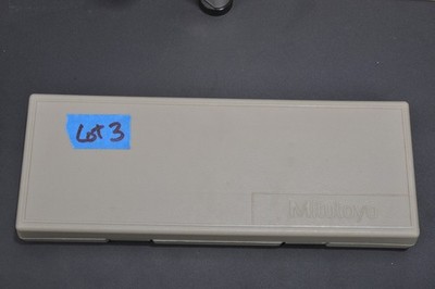 MITUTOYO NO 505-637-50 6” ID/OD DIAL CALIPERS WITH THUMBWHEEL LOT