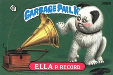 1987 Topps Garbage Pail Kids Series 8 - #308b Ella P. Record