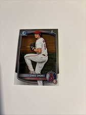 2025 Bowman Draft #BDC142 - Chase Shores - 1st Bowman Chrome - Angels