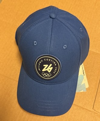 2026 Milano Cortina Winter Olympics Official Salomon Cap Hat Blue