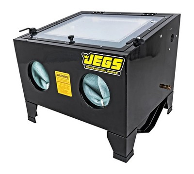 JEGS 81502 Bench Top Sandblast Cabinet 15-25 cfm @ 40-120 psi