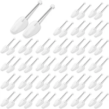 30 Pairs Plastic Shoe Trees Bulk Spring Shoe Trees for Men Stretcher Sneakers...