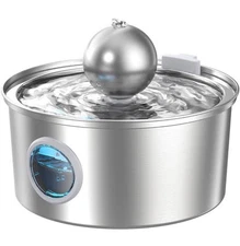 Automatic stainless steel water dispenser for pets 108 Oz / 5v Pump / New 🐶