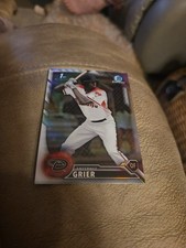 Anfernee Grier 2016 Bowman Chrome Draft Refractor ,#BDC-11 Arizona Diamondbacks