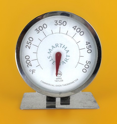 Vintage Martha Stewart Taylor 5995 GEWERBLICHES Ofenthermometer NSF Stahl Grill