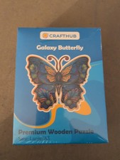 Crafthub Galaxy Butterfly Premium Wooden Puzzle Large A3 121 Pieces Sealed