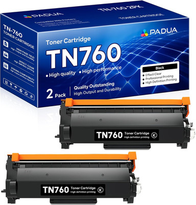 TN-760 TN760 High Yield Black Toner Cartridge Compatible Replacement for Brother