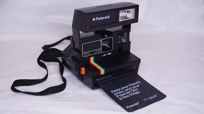 Polaroid Supercolor 635CL (8) Kamera Vintage