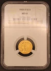 Indian Quarter Eagle coin from a recent eBay sale