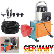 23,5m Elektrische Rohrreinigungsmaschine 900W Rohrreiniger Rohrreinigungsspirale