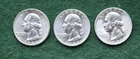 1953 P,D,S Washington Quarters - Lot Of 3 Coins