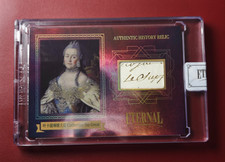2024 Eternal Cuts Catherine the Great Authentic History Relic 25/25 Final Print