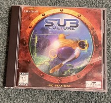 Vintage UBI Soft Sub Culture PC Video Game Windows 95