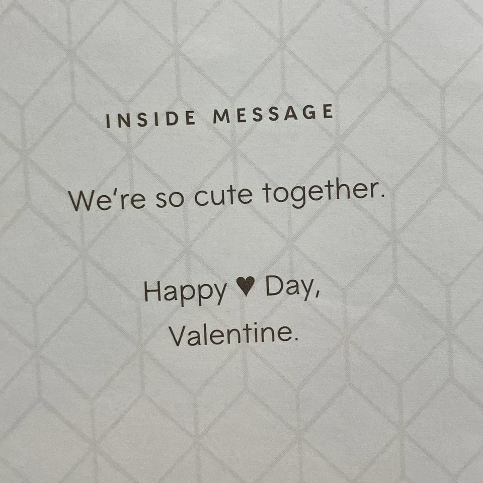 Hallmark Signature Valentine’s Day 3D Card / Env. Disney Mickey & Minnie / Cute - Image 3 of 4