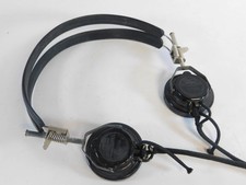 Trimm Commercial Military Vintage Ham Radio Headset working