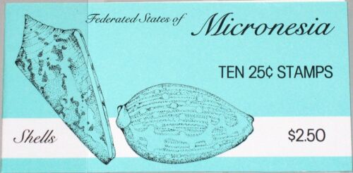 MICRONESIA MIKRONESIEN 1989 MH 146 D Booklet Seashells Shells Muscheln Fauna MNH - Bild 1 von 1