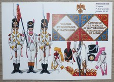 Rigo: Le Plumet, planche 180: Infanterie de Ligne 125e Rgt Porte-Aigles (A2)