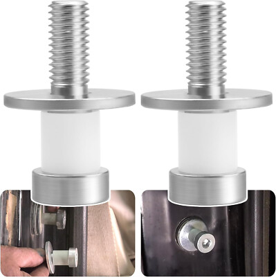 Door Latch Lock Striker Bolts For Chevy GMC Truck Blazer 71-87 OE 9601750 Pair