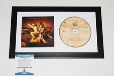 VAN HALEN MICHAEL ANTHONY SIGNED FRAMED 'BALANCE' CD COVER ALBUM BECKETT COA
