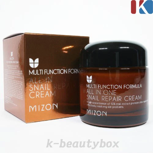 MIZON All In One Snail Repair Cream JIGOTT Snail Reparing Cream Anti-Aging Cream - Image 2 of 4