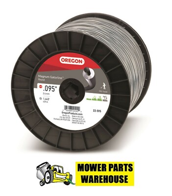 Oregon 22 595 Magnum Gatorline Round Trimmer Line, .095 - Foto 10