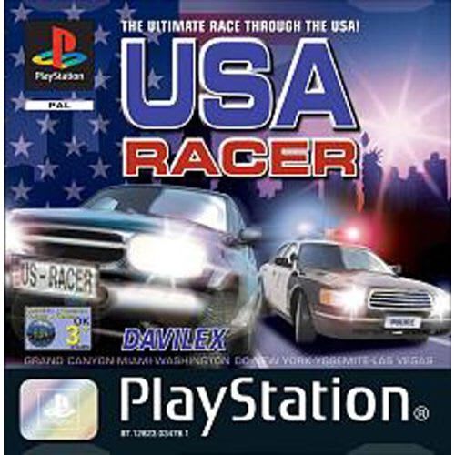 USA Racer (Playstation PS1) *NO BOX* - Picture 1 of 1