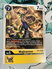 Majiramon EX3-032 C Digimon CCG | Draconic Roar Near Mint