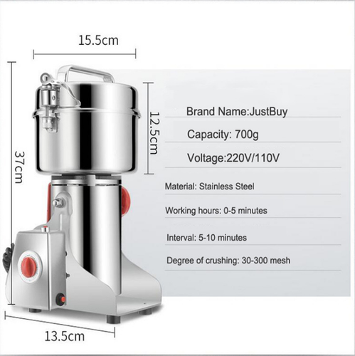 700/2000g Grains Spices Hebals Cereals Coffee Dry Food Grinder mill - Picture 2 of 11
