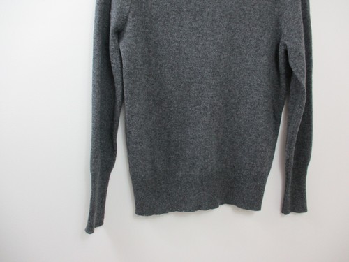 Halogen Sweater Womens Medium Petite MP Gray Top Cashmere Preppy Casual Ladies - Picture 15 of 16