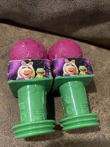 Henson Wendy's Giocattolo Pasto Bambini Muppets Da Spazio Microfono Vintage 1999 X2 - Foto 2 di 4