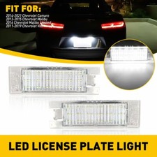 2 White 18-led License Plate Light For Chevrolet Camaro 2014-2021 Waterproof Us 2 White 18-led License Plate Light For Chevrolet Camaro 2014-2021 Waterproof Us